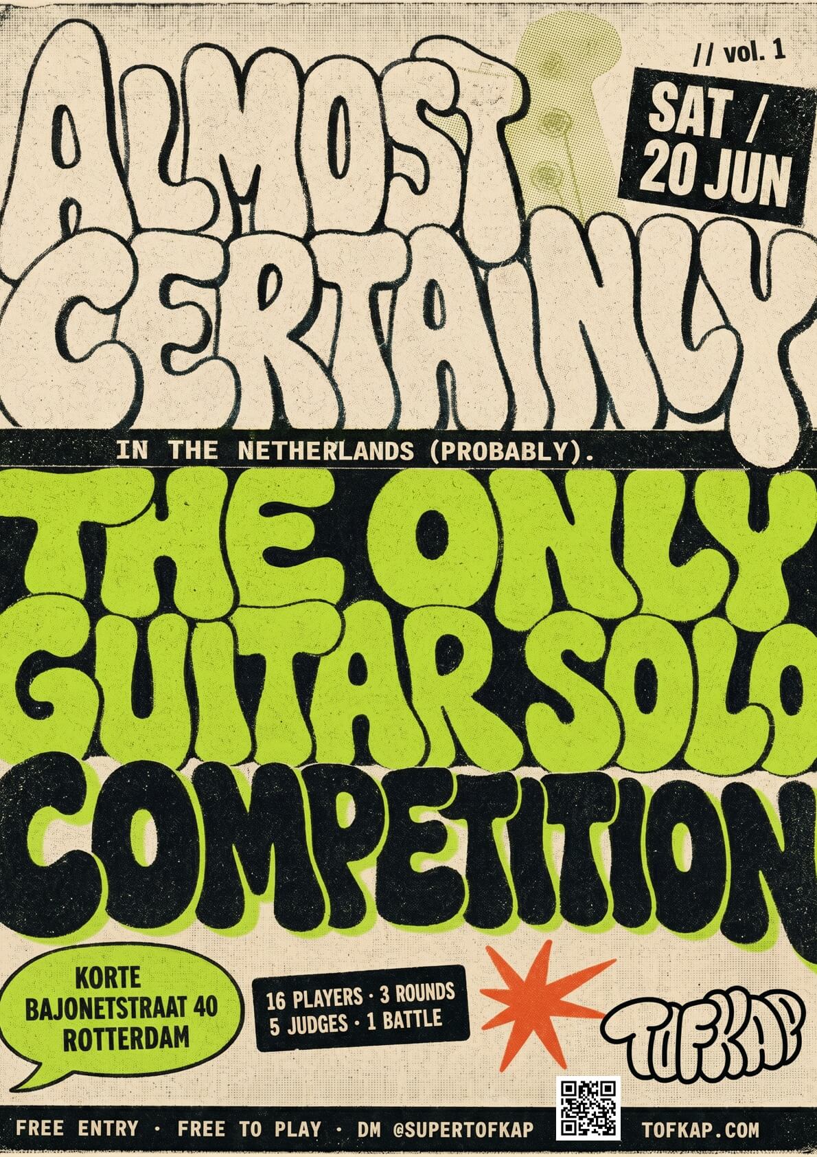 Guitar Solo Competition vol. 1 poster