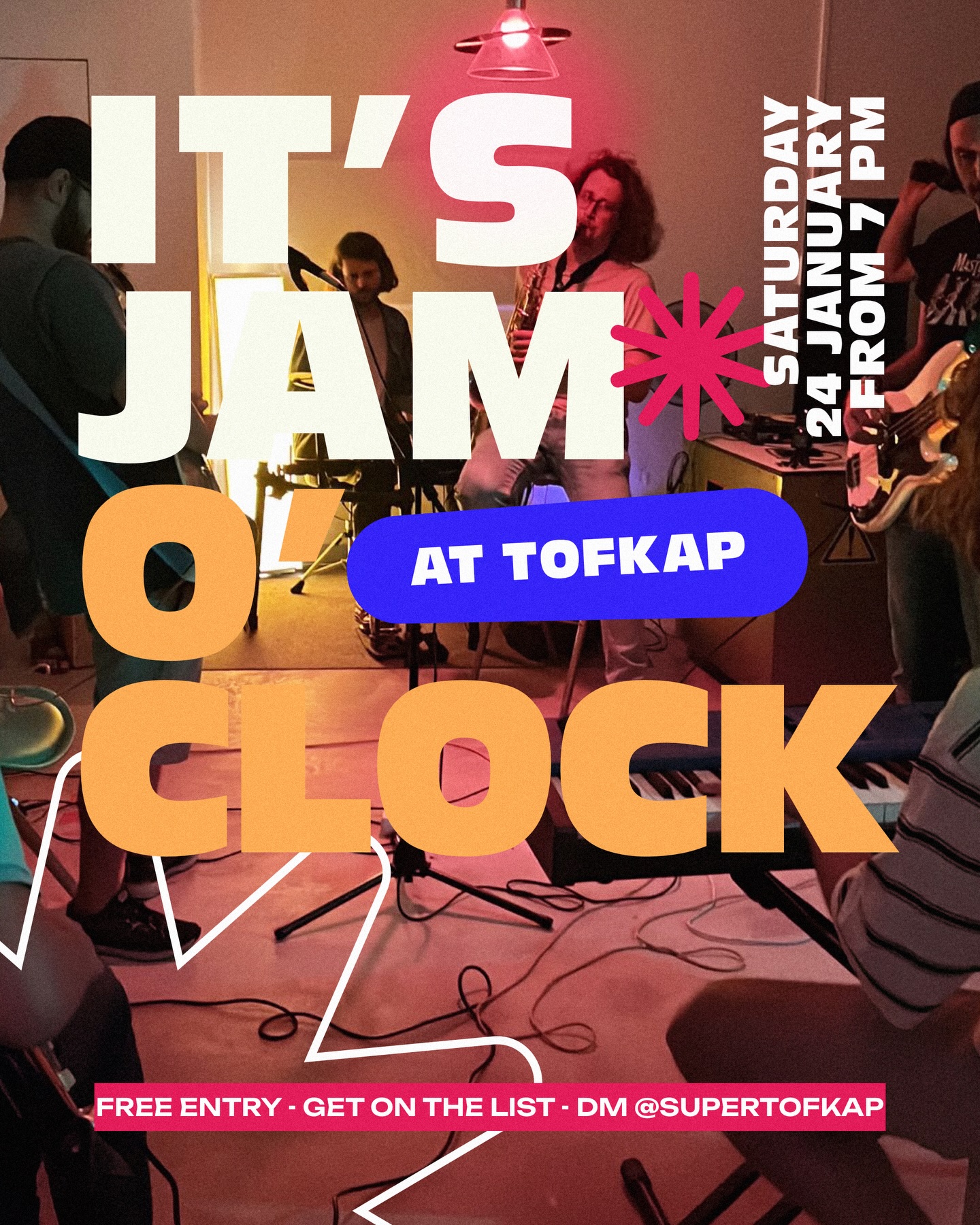 New Year Jam 2026 poster